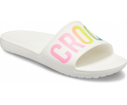 Women’s Crocs Sloane Logo Mania Slide