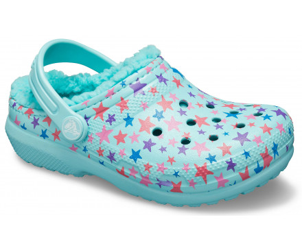 Kids’ Classic Printed Lined Clog