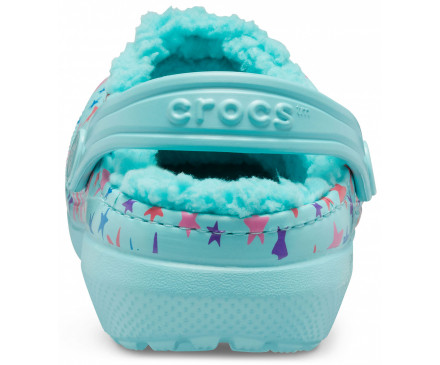 Kids’ Classic Printed Lined Clog