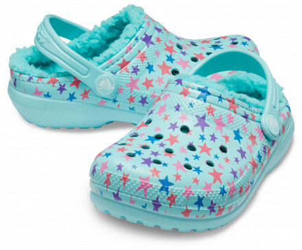 Kids’ Classic Printed Lined Clog