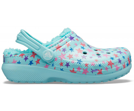 Kids’ Classic Printed Lined Clog