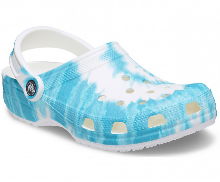 Classic Tie-Dye Graphic Clog