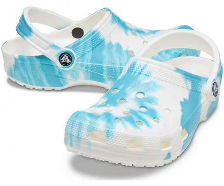 Classic Tie-Dye Graphic Clog