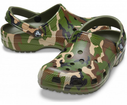 Classic Printed Camo Clog