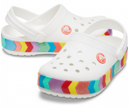 Kids' Crocband™ Chevron Beaded Clog