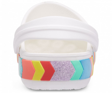 Kids' Crocband™ Chevron Beaded Clog