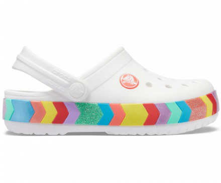 Kids' Crocband™ Chevron Beaded Clog