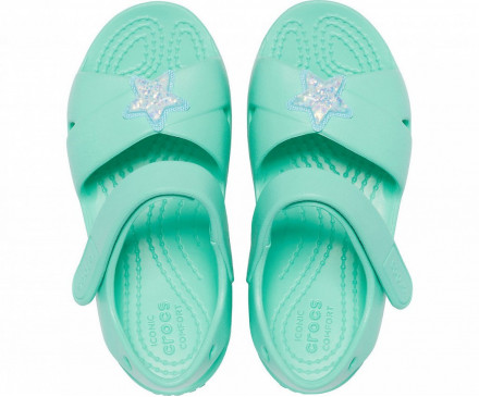 Kids' Classic Cross-Strap Charm Sandal