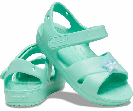 Kids' Classic Cross-Strap Charm Sandal