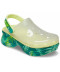 Women's Crocs Classic Bae Translucent Tropical Clog