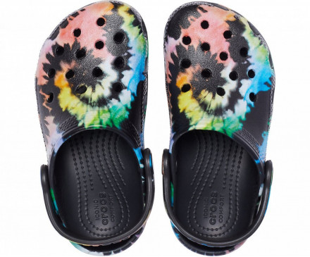 Kids’ Classic Tie-Dye Graphic Clog