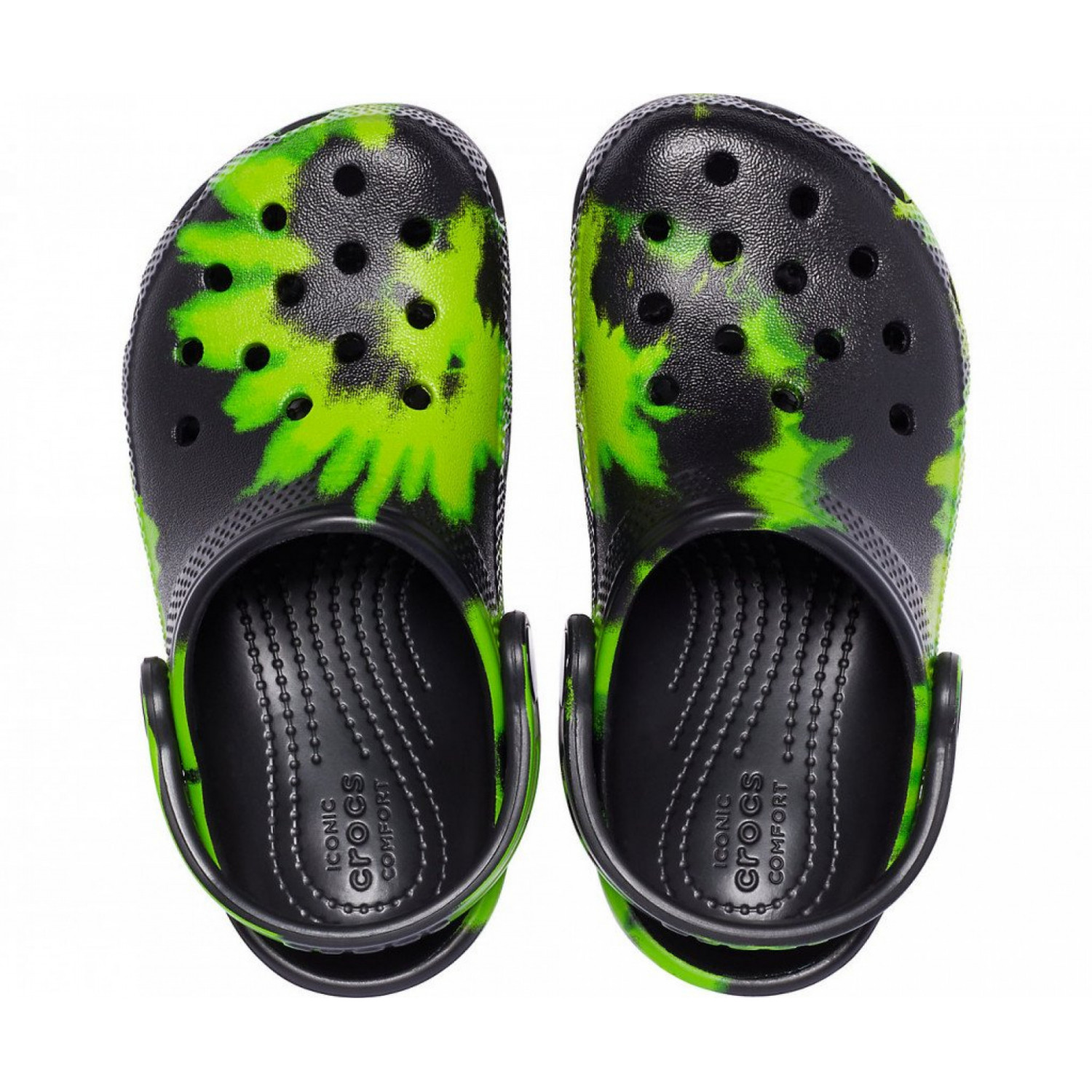 Crocs tie dye outlet kids