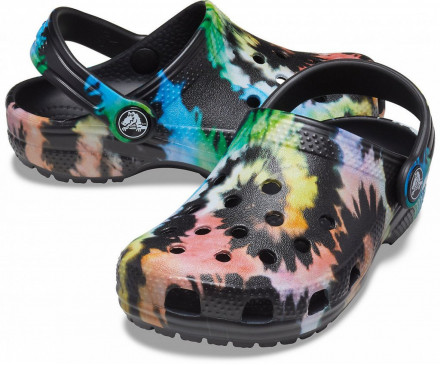 Kids’ Classic Tie-Dye Graphic Clog