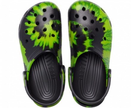 Classic Tie-Dye Graphic Clog