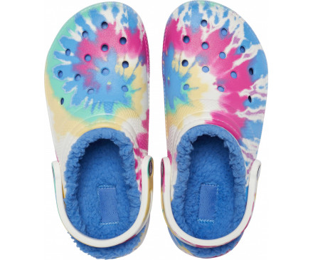 Classic Tie-Dye Lined Clog