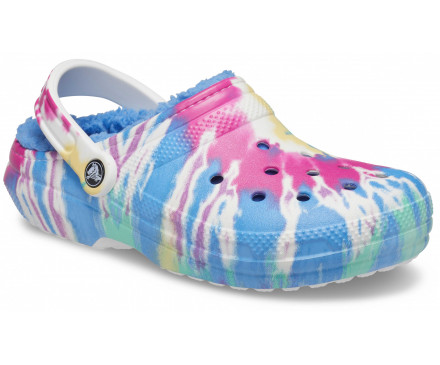 Classic Tie-Dye Lined Clog