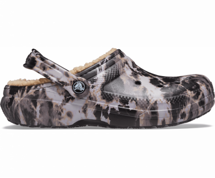 Classic Lined Bleach Dye Clog