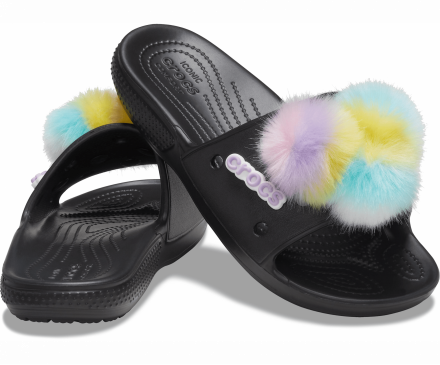 Classic Crocs Fur Sure Slide