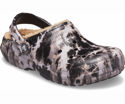 Classic Lined Bleach Dye Clog