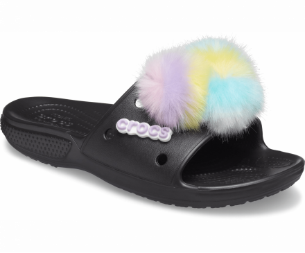 Classic Crocs Fur Sure Slide