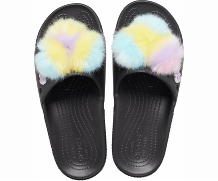 Classic Crocs Fur Sure Slide