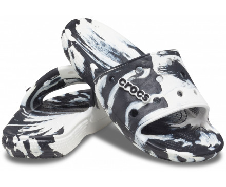 Classic Crocs Marbled Slide