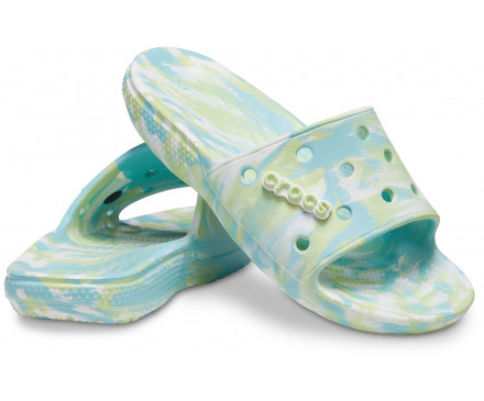 Classic Crocs Marbled Slide