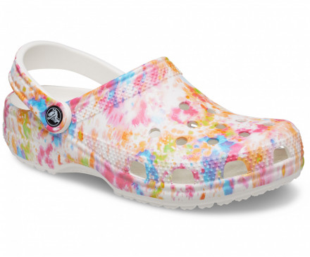 Classic Tie-Dye Graphic Clog