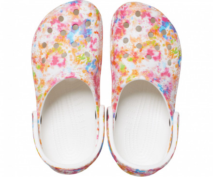 Classic Tie-Dye Graphic Clog