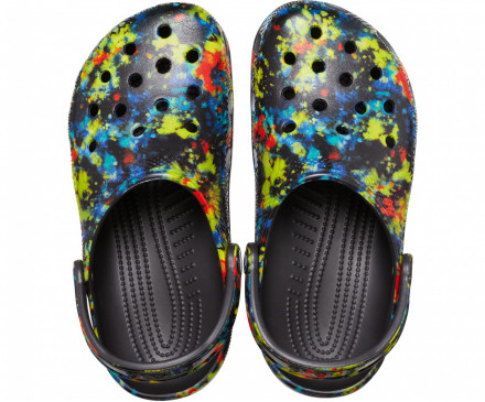 Classic Tie-Dye Graphic Clog