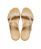Women's Crocs Tulum Metallic Toe Post Sandal