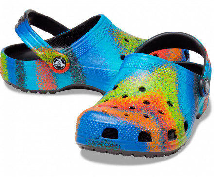Kids' Classic Spray Dye Clog