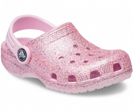 Toddler Classic Glitter Clog
