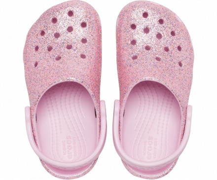 Toddler Classic Glitter Clog