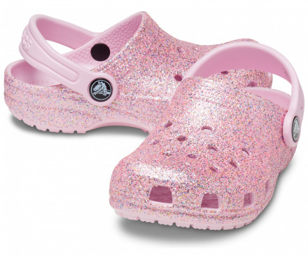 Toddler Classic Glitter Clog