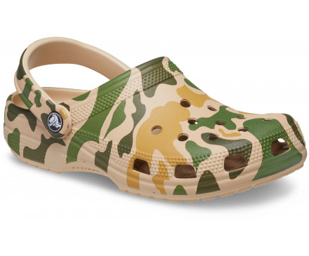 Classic Printed Camo Clog