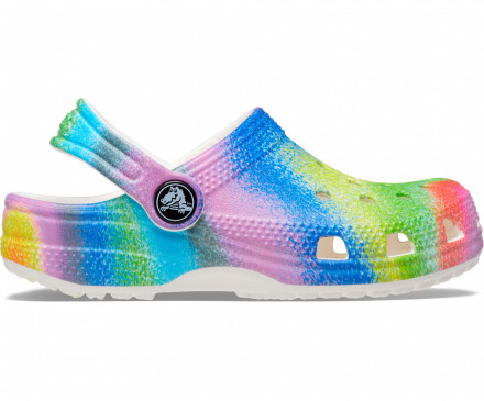 Toddler Classic Spray Dye Clog