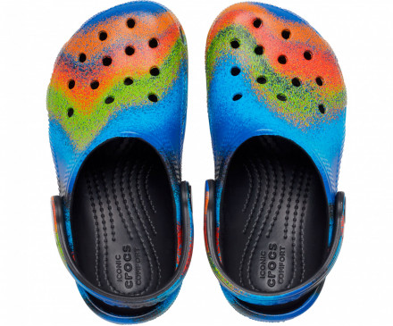 Kids' Classic Spray Dye Clog