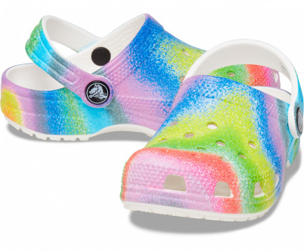 Toddler Classic Spray Dye Clog
