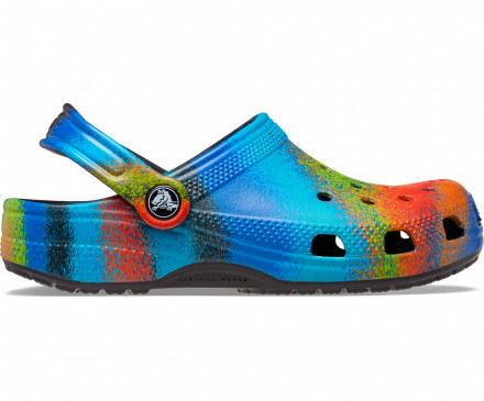 Kids' Classic Spray Dye Clog