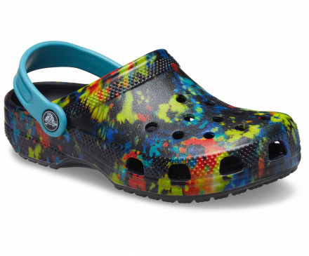 Kids' Classic Tie-Dye Graphic Clogs