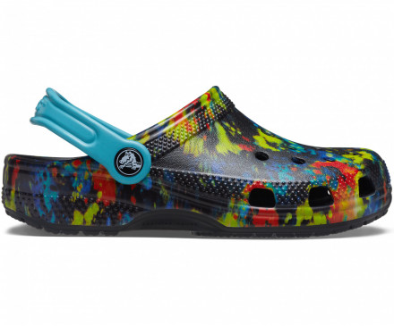 Kids' Classic Tie-Dye Graphic Clogs