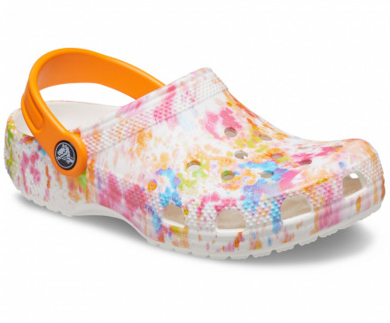 Kids' Classic Tie-Dye Graphic Clogs