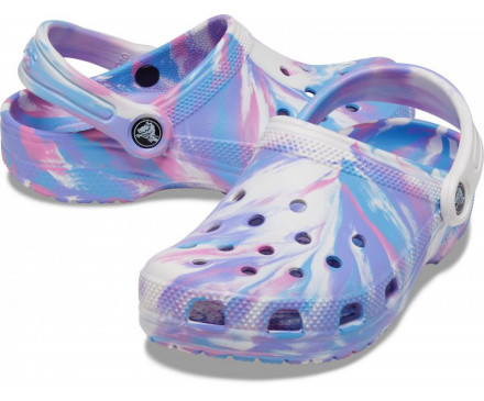 Juniors' Classic Marbled Clog