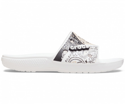 Classic Crocs Bandana Slide