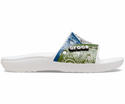 Classic Crocs Bandana Slide