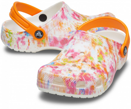 Kids' Classic Tie-Dye Graphic Clogs