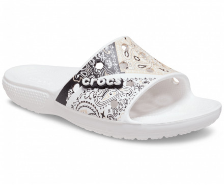 Classic Crocs Bandana Slide