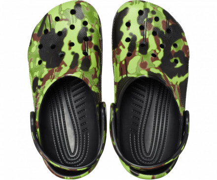 Toddler Classic Spray Camo Clog