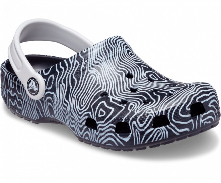 Kids’ Classic Topographic Clog